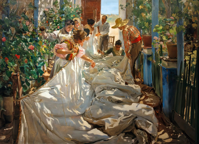 Шитье паруса - Хоакин Соролья