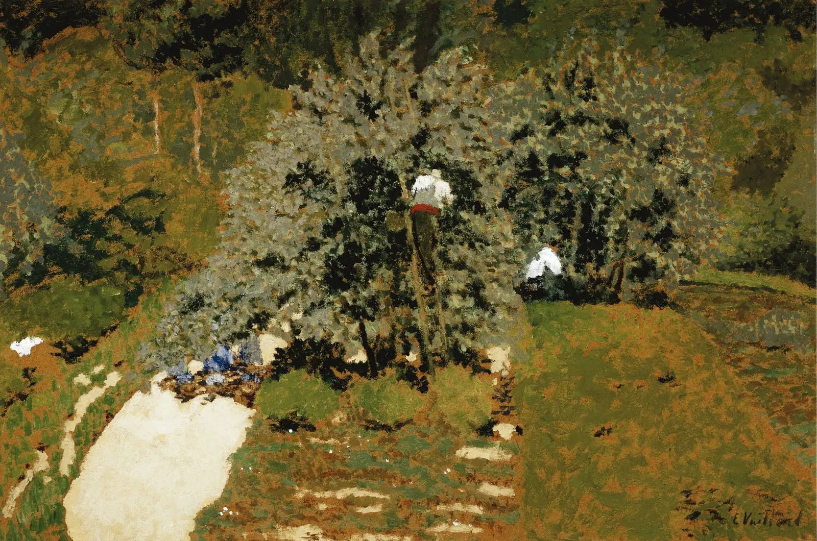 La Cueillette - Édouard Vuillard - Alpha Reproduction