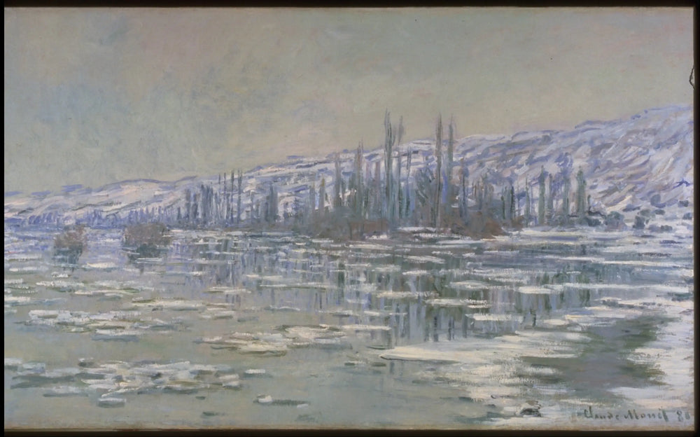 Reproduction du tableau « La Débâcle - Claude Monet » par Alpha Reproduction en peinture à l’huile
