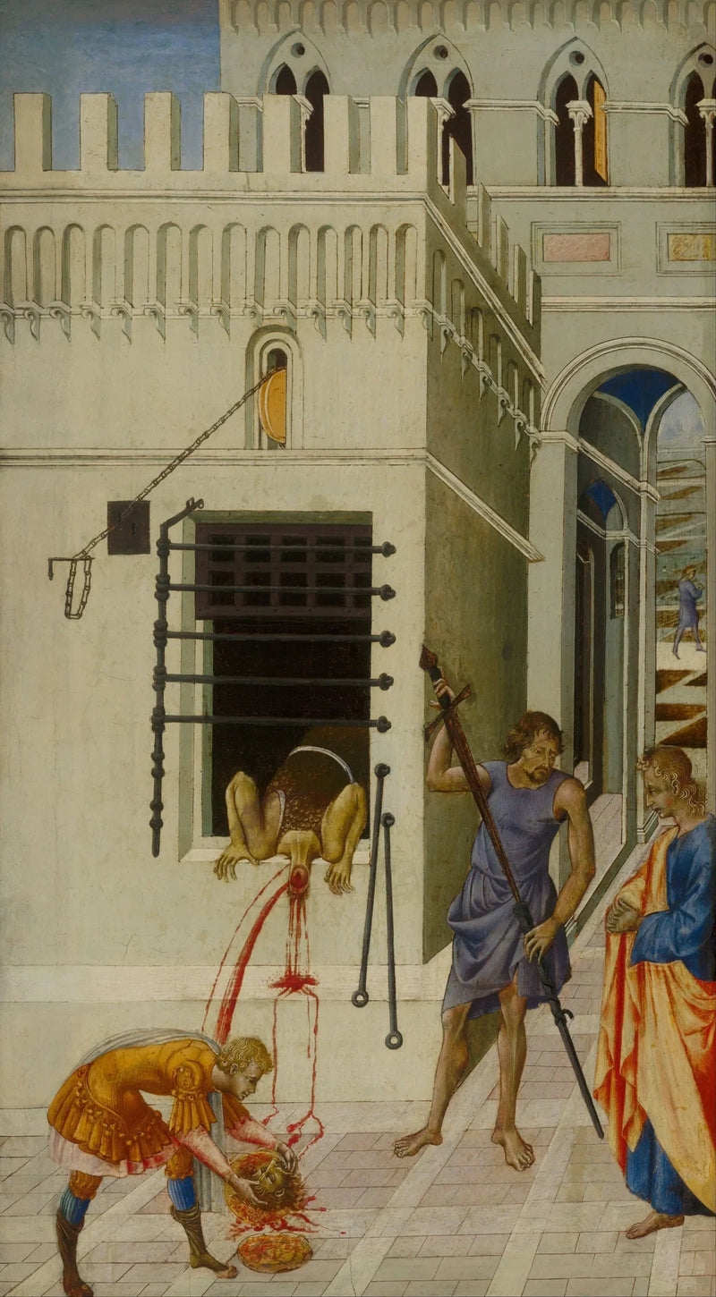 Обезглавливание святого Иоанна Крестителя - Giovanni di Paolo