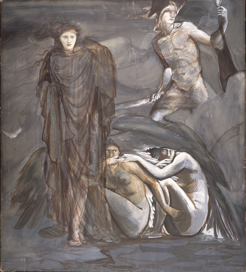 La découverte de Méduse - Edward Burne-Jones - Alpha Reproduction