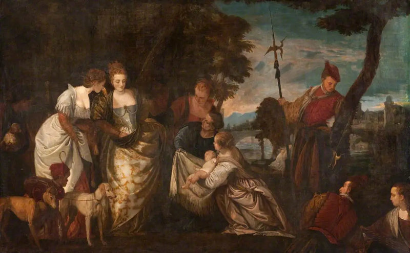 Открытие Моисея - Пьер Веронезе