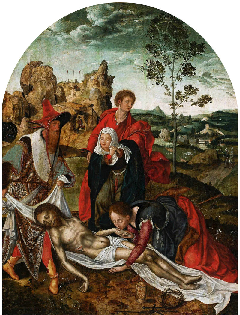 Плач Христа. - Joos van Cleve