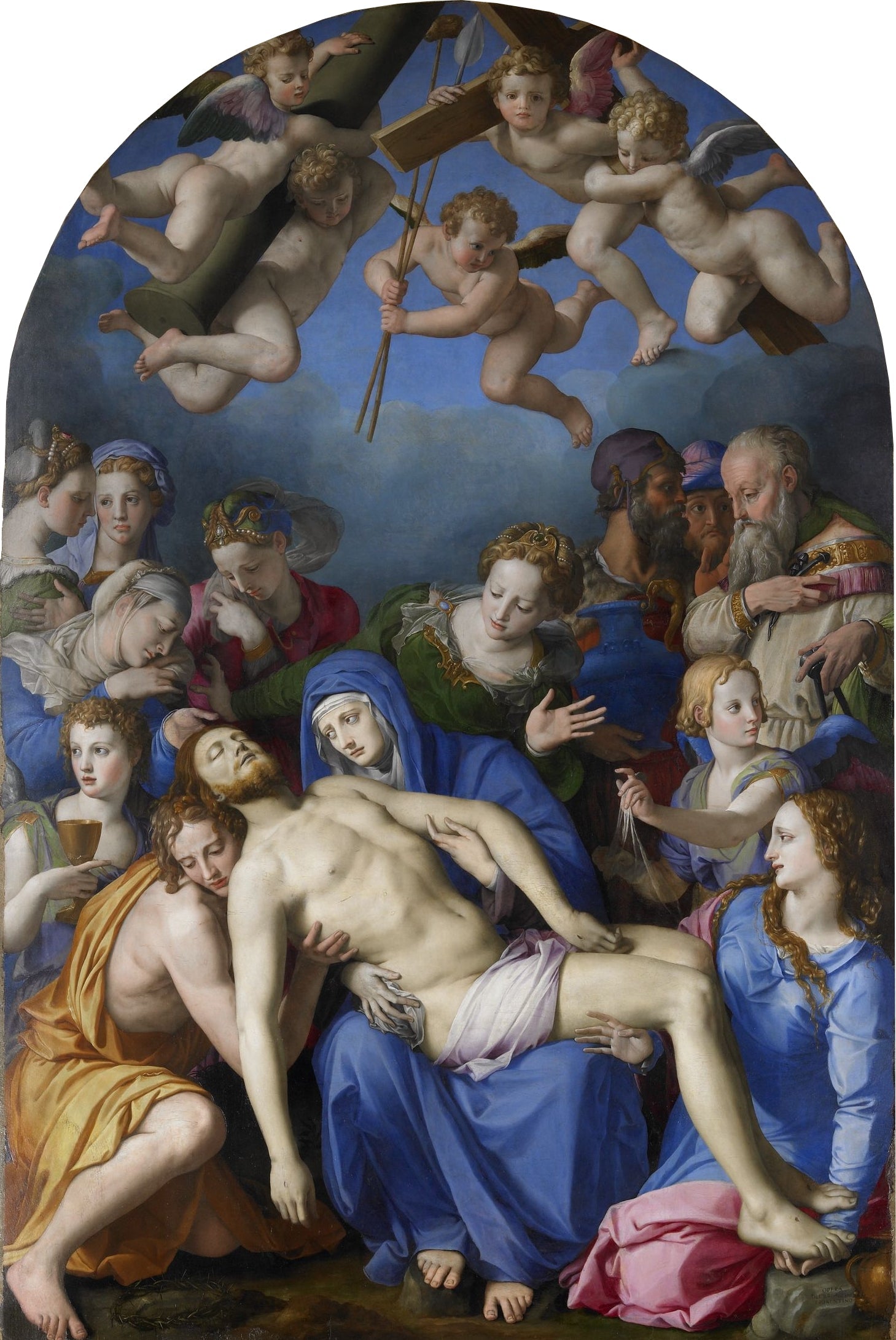 La Déploration sur le Christ mort - Bronzino - Alpha Reproduction