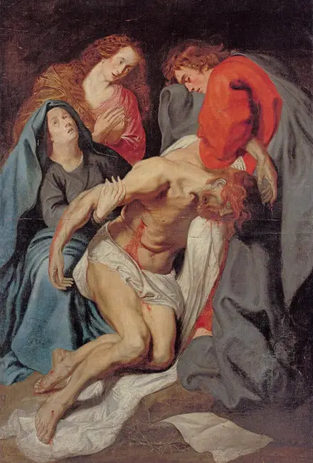 Спуск с креста и Плач, 1618-1621 - Антуан ван Дейк