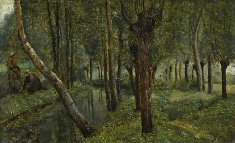 La Digue - Jean-Baptiste Camille Corot - Alpha Reproduction
