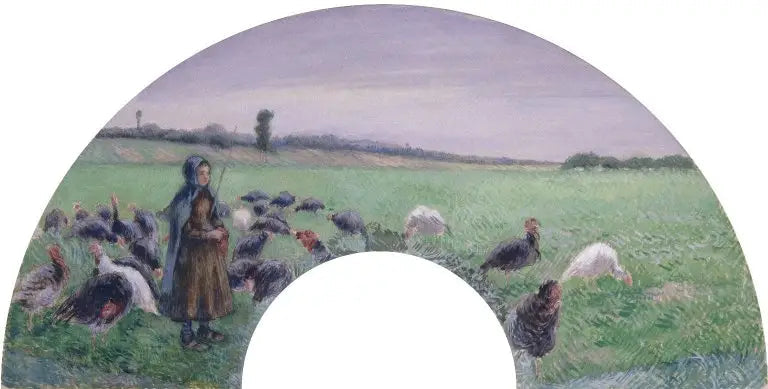 Индейка - Камиль Писсарро