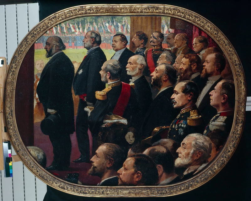 Распределение флагов, 14 июля 1880 - Эдуард Деталь