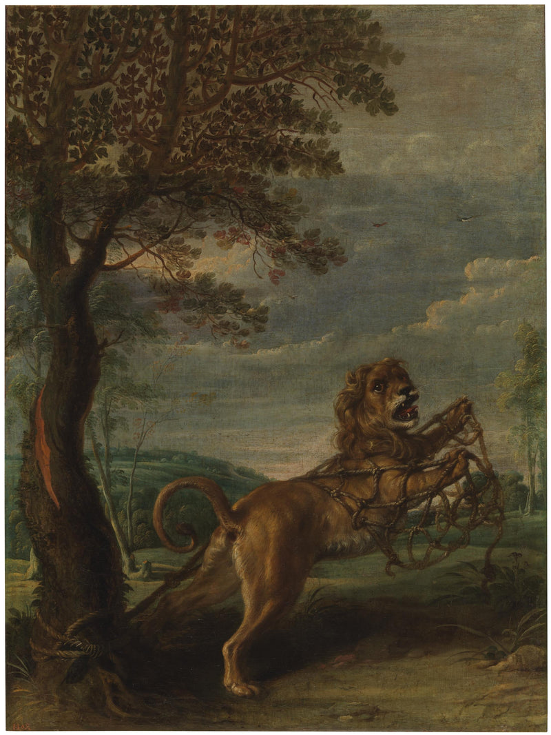 La fable d'Ésope : Le Lion et la Souris - Frans Snyders