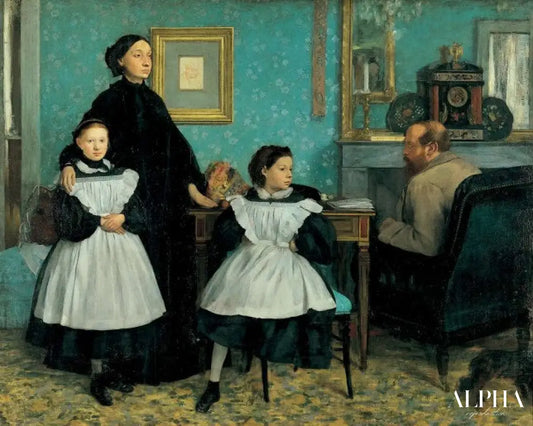 La Famille Bellelli - Edgar Degas - Reproductions de tableaux et peintures haut de gamme