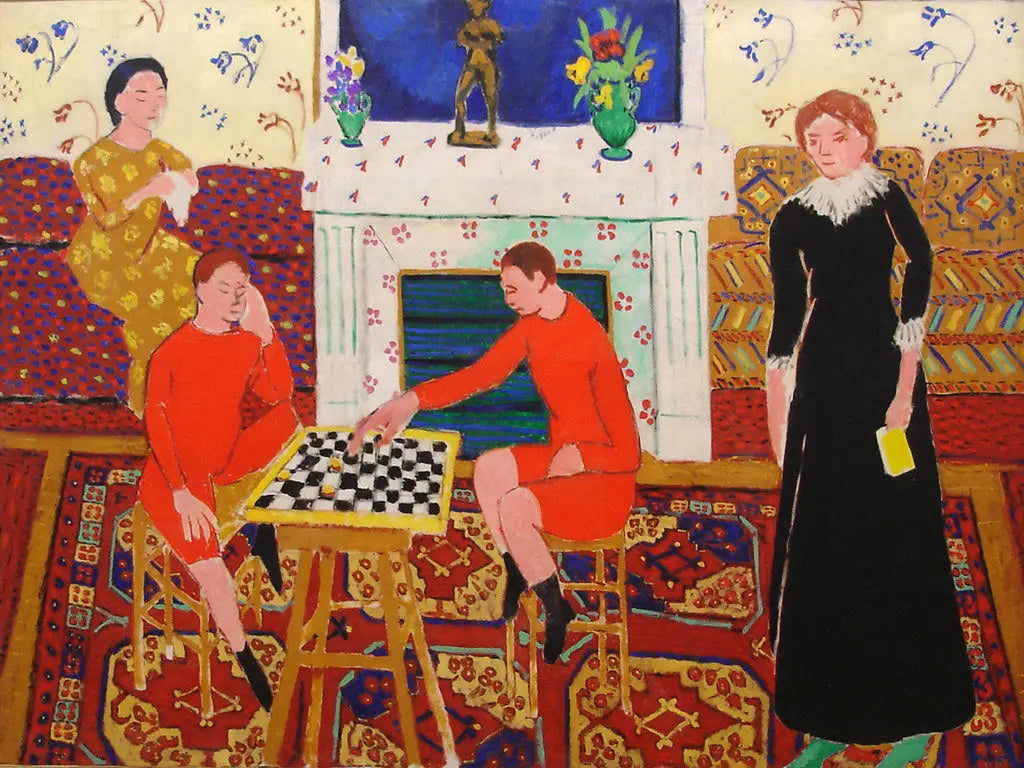 Reproduction du tableau « La Famille du peintre - Henri Matisse » par Alpha Reproduction en peinture à l’huile