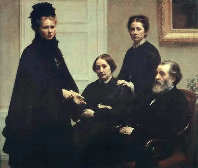 La Famille Dubourg - Henri Fantin-Latour - Alpha Reproduction