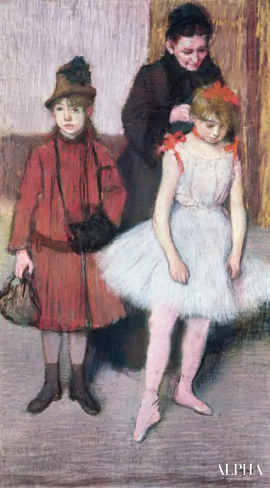 La famille Mante - Edgar Degas - Reproductions de tableaux et peintures haut de gamme