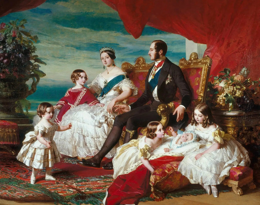 Королевская семья в 1846 году - Франц Ксавер Винтерхальтер