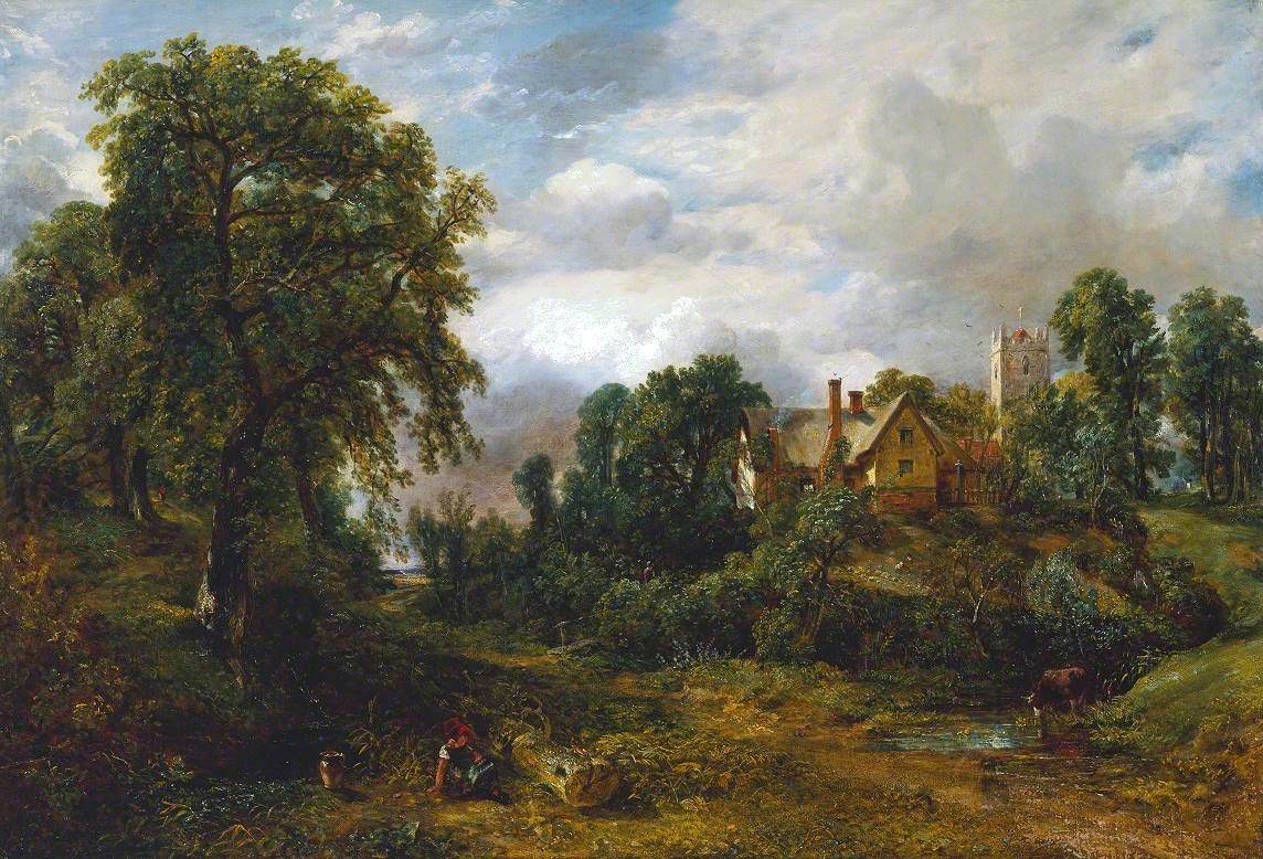 La Ferme Glebe - John Constable - Alpha Reproduction