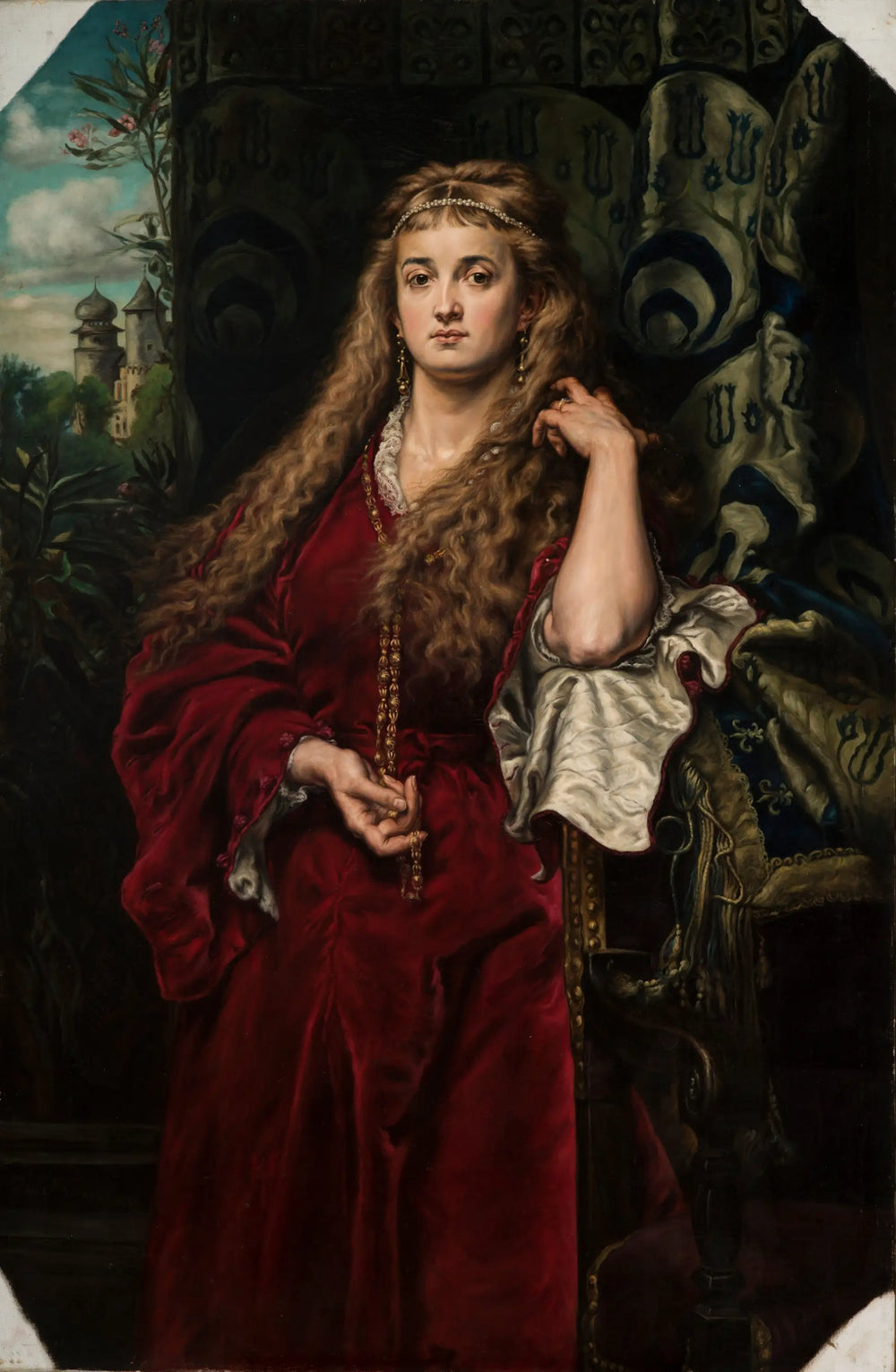 La fille du châtelain - Jan Matejko - Alpha Reproduction