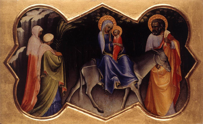 Бегство в Египет - Лоренцо Монако