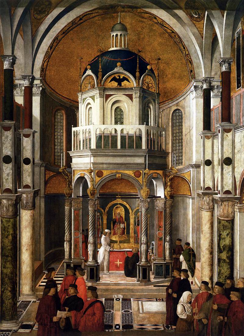 La guérison de Pietro dei Ludovici - Gentile Bellini - Alpha Reproduction