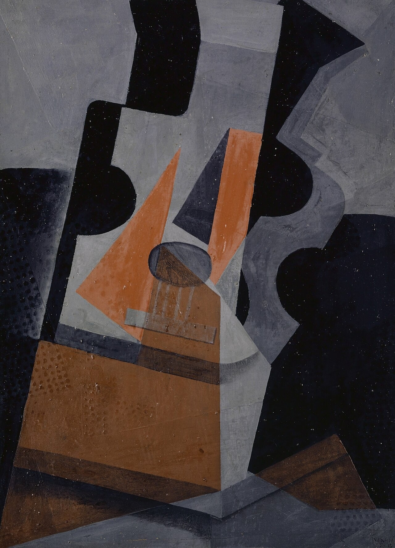 La guitare (Nature morte à la guitare) - Juan Gris - Alpha Reproduction