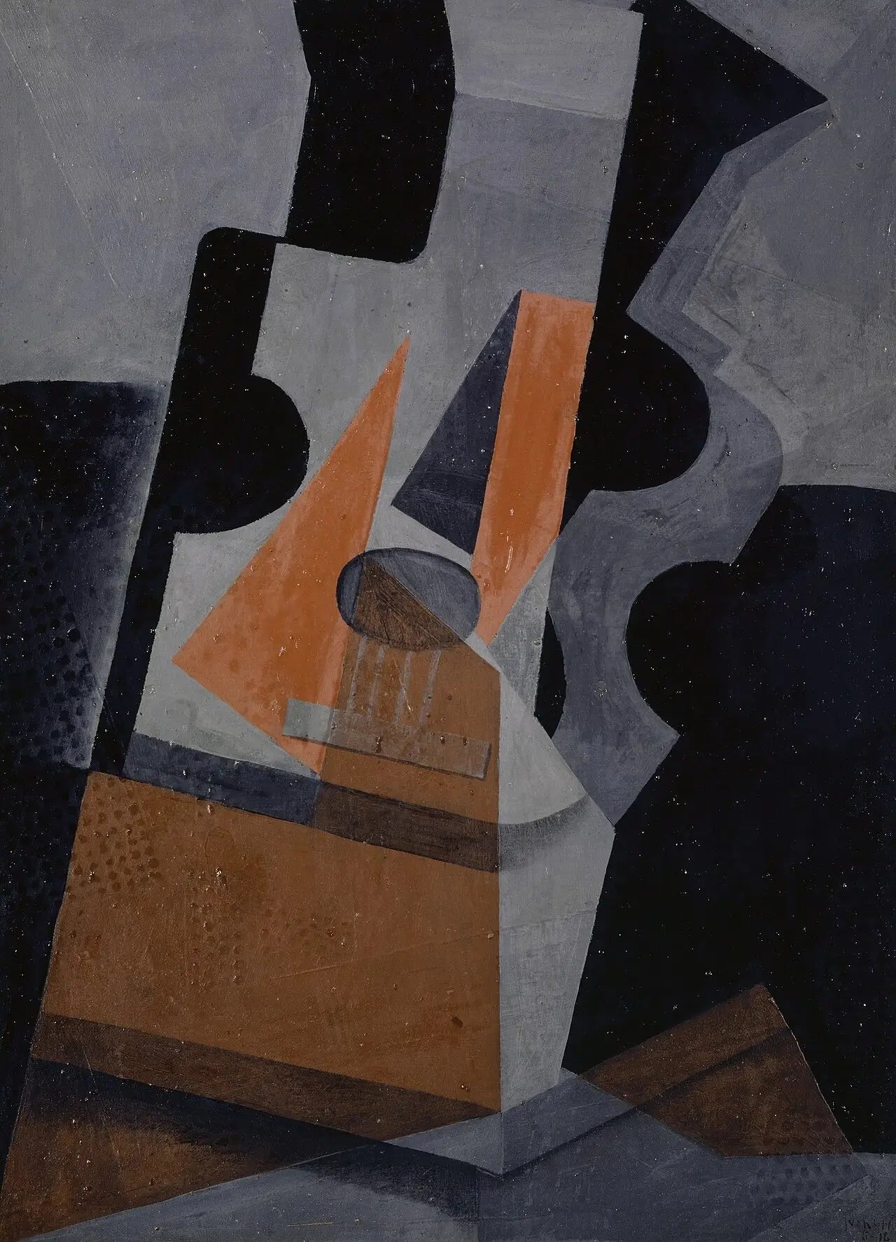 La guitare (Nature morte à la guitare) - Juan Gris - Alpha Reproduction