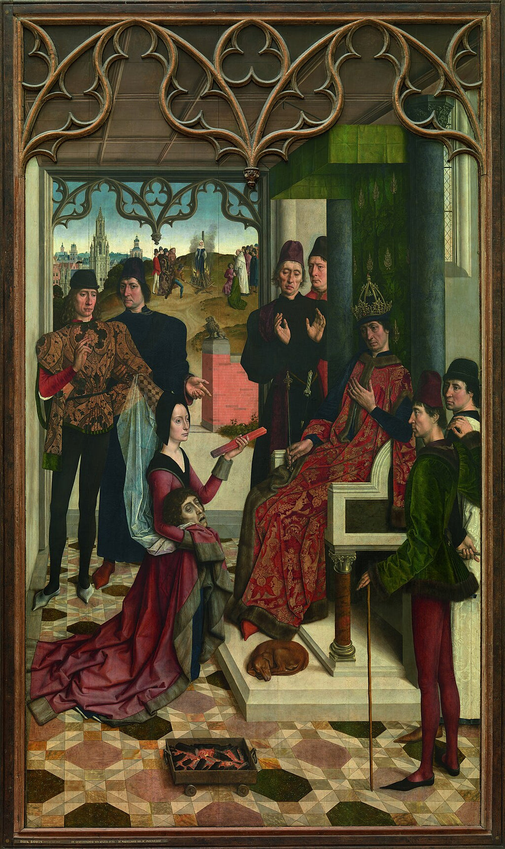 La justice de l’empereur Otton III: l’épreuve du feu - Dirk Bouts - Alpha Reproduction