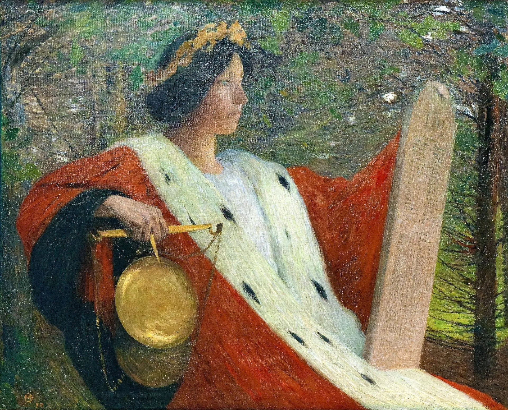 La Justice - Henri-Jean Guillaume Martin image 1 reproduction d’œuvre d’art à l’huile