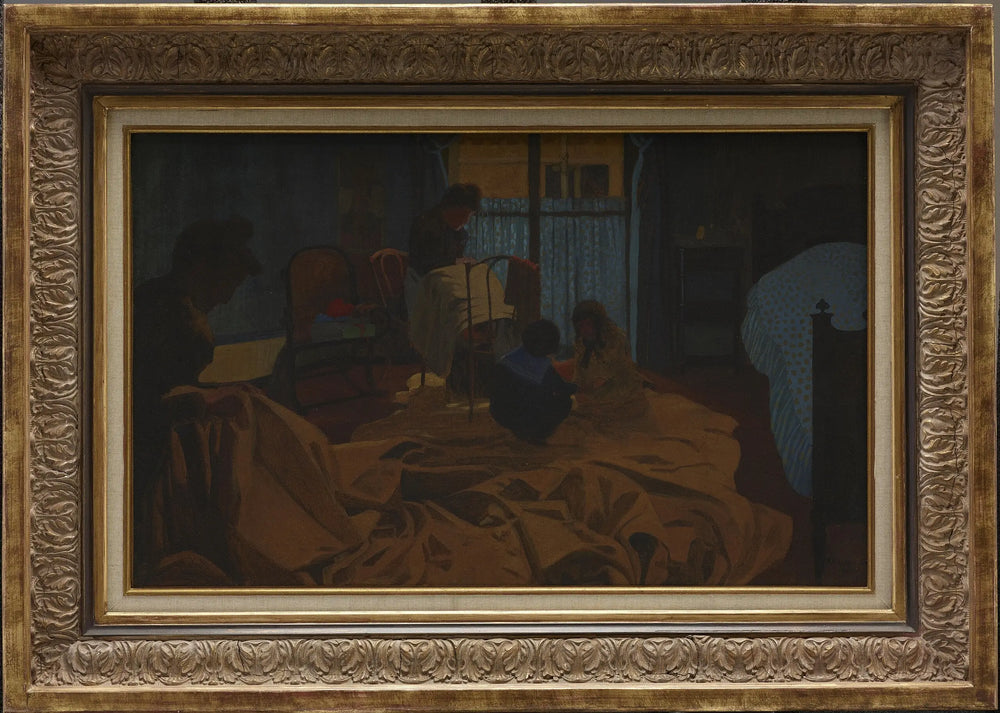 La Lingère Chambre Bleue - Félix Vallotton - Alpha Reproduction