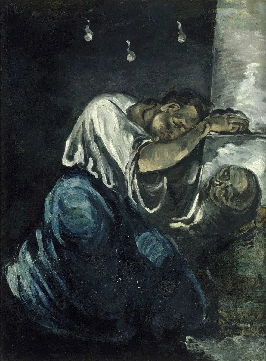 Reproduction du tableau « La Madeleine - Paul Cézanne » par Alpha Reproduction en peinture à l’huile