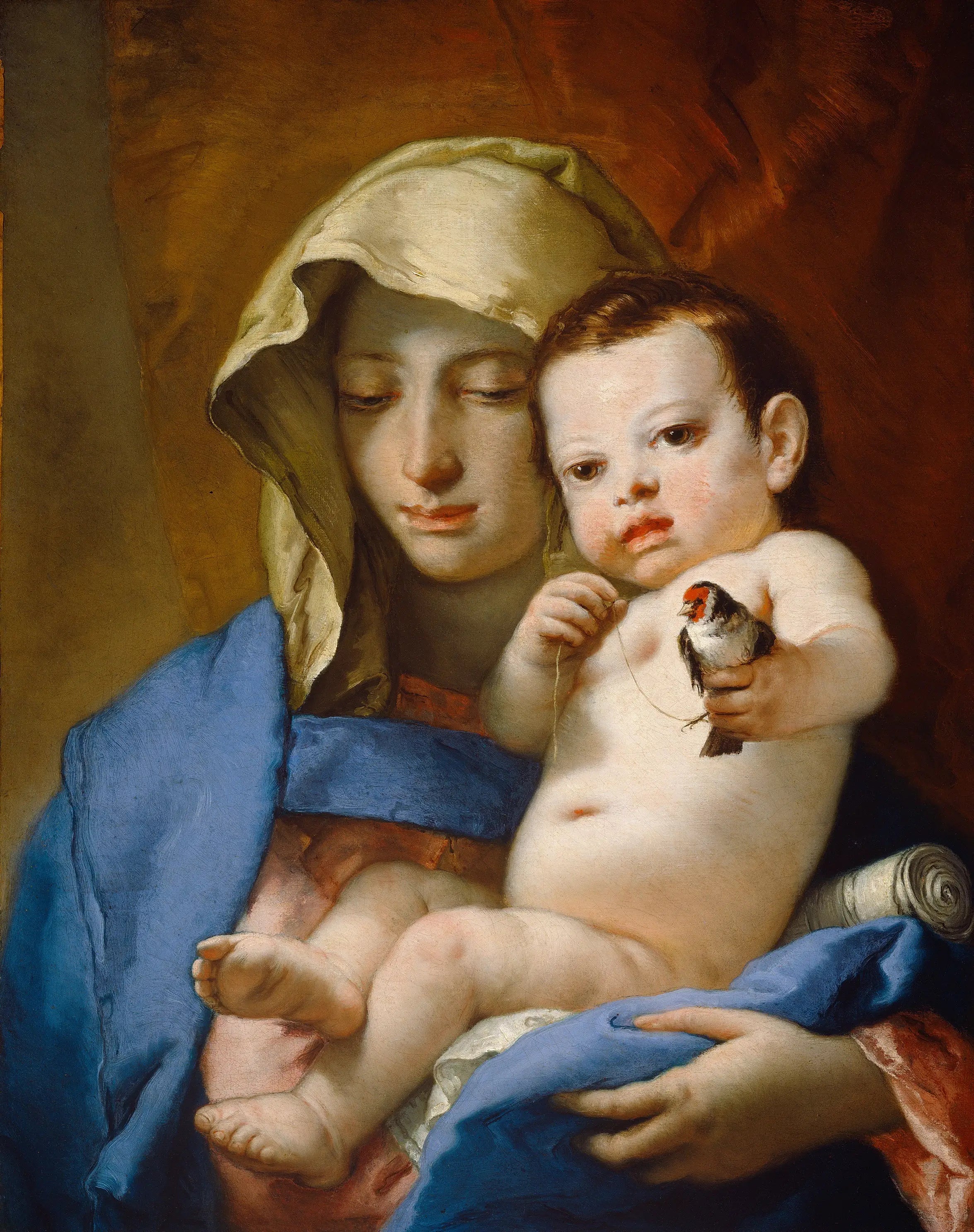 La Madone au Chardonneret - Giovanni Battista Tiepolo - Alpha Reproduction