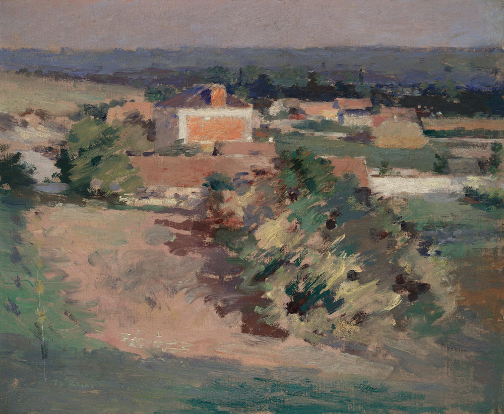 La Maison Rouge - Theodore Robinson - Alpha Reproduction