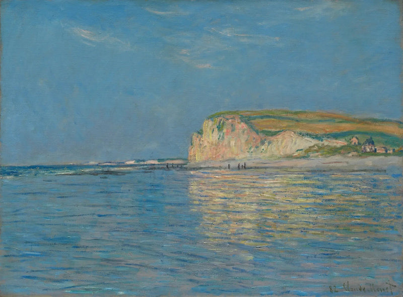 Отлив в Пурвиле, недалеко от Дьеппа, 1882 - Клод Моне