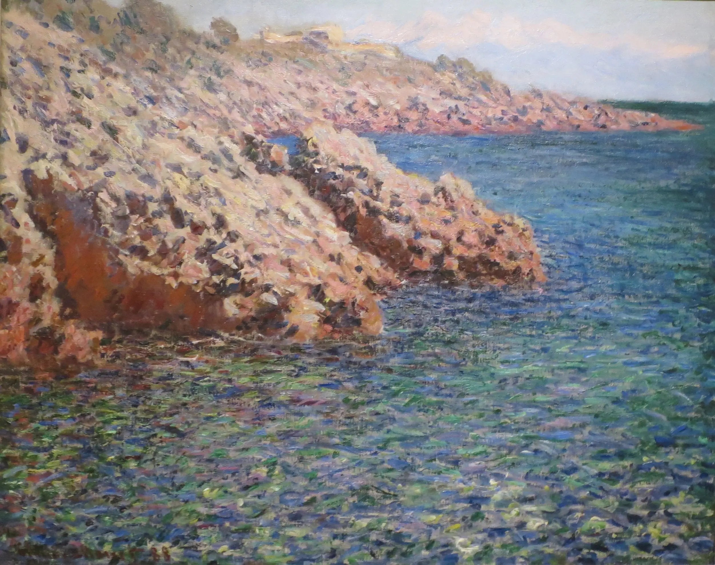 La Méditerranée (Cap d'Antibes) - Claude Monet image 1 tableau peint à l’huile sur toile