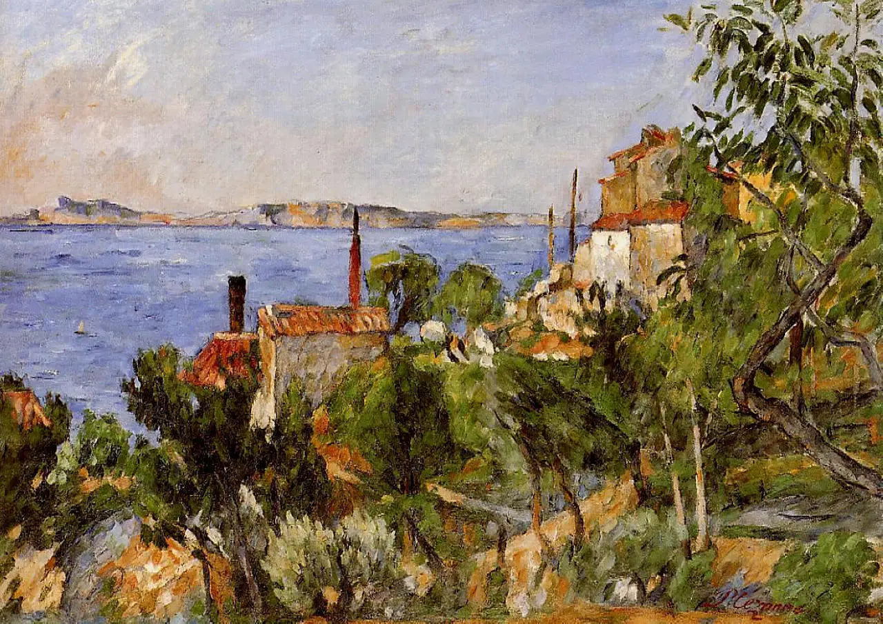 La Mer à l’Estaque - Paul Cézanne - Alpha Reproduction