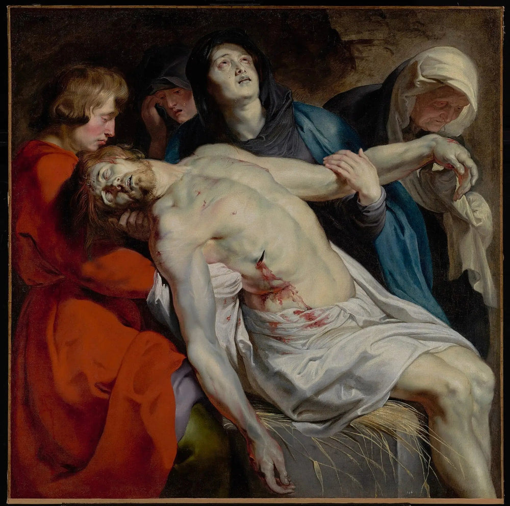 La mise au tombeau - Peter Paul Rubens image 1 reproduction réalisée par Alpha Reproduction