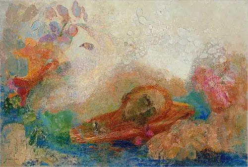 Смерть Орфея - Одилон Редон