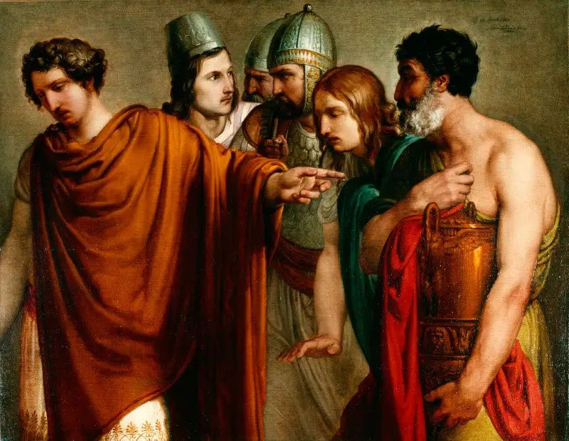 Смерть Абрадате - Франческо Хайез