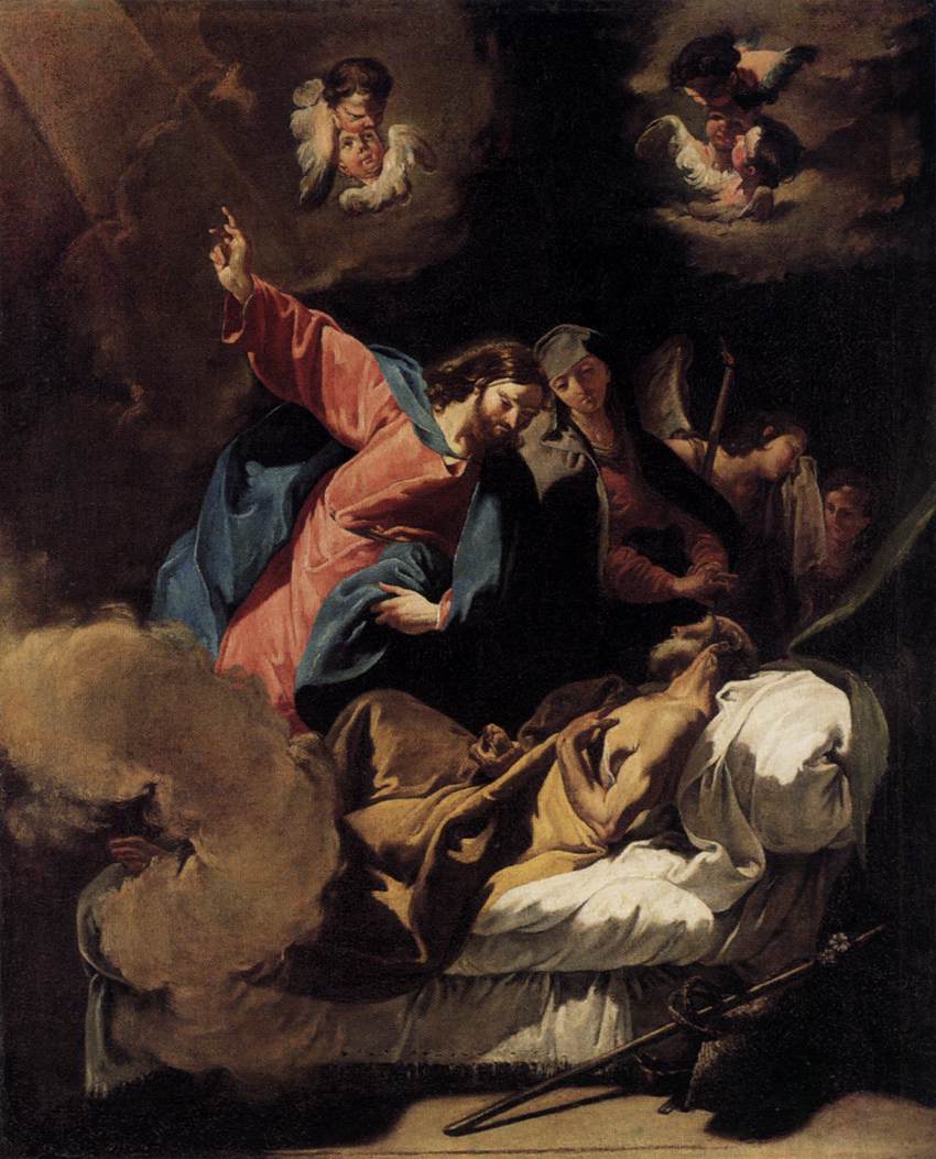 La mort de Joseph - Giovanni Battista Pittoni - Alpha Reproduction