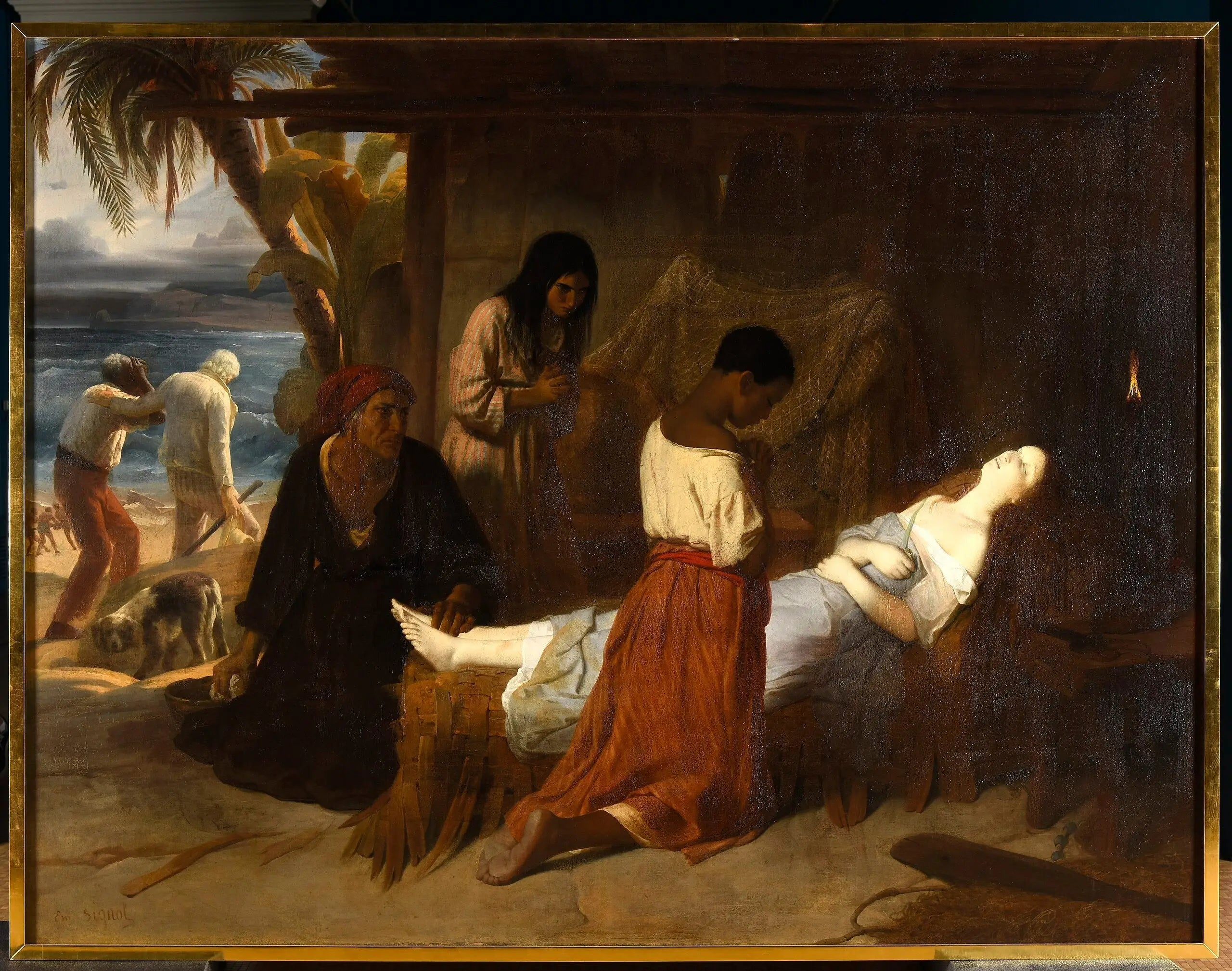 La Mort de Virginie - Émile Signol - Alpha Reproduction