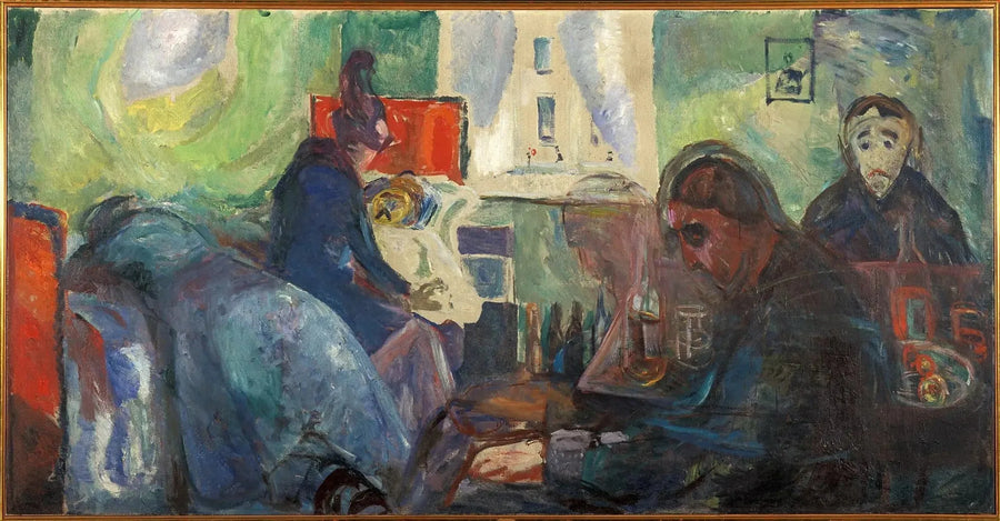 Смерть богемы - Эдвард Мунк