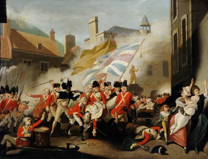 Смерть майора Пирсона, 6 января 1781 года - Джон Синглтон Копли