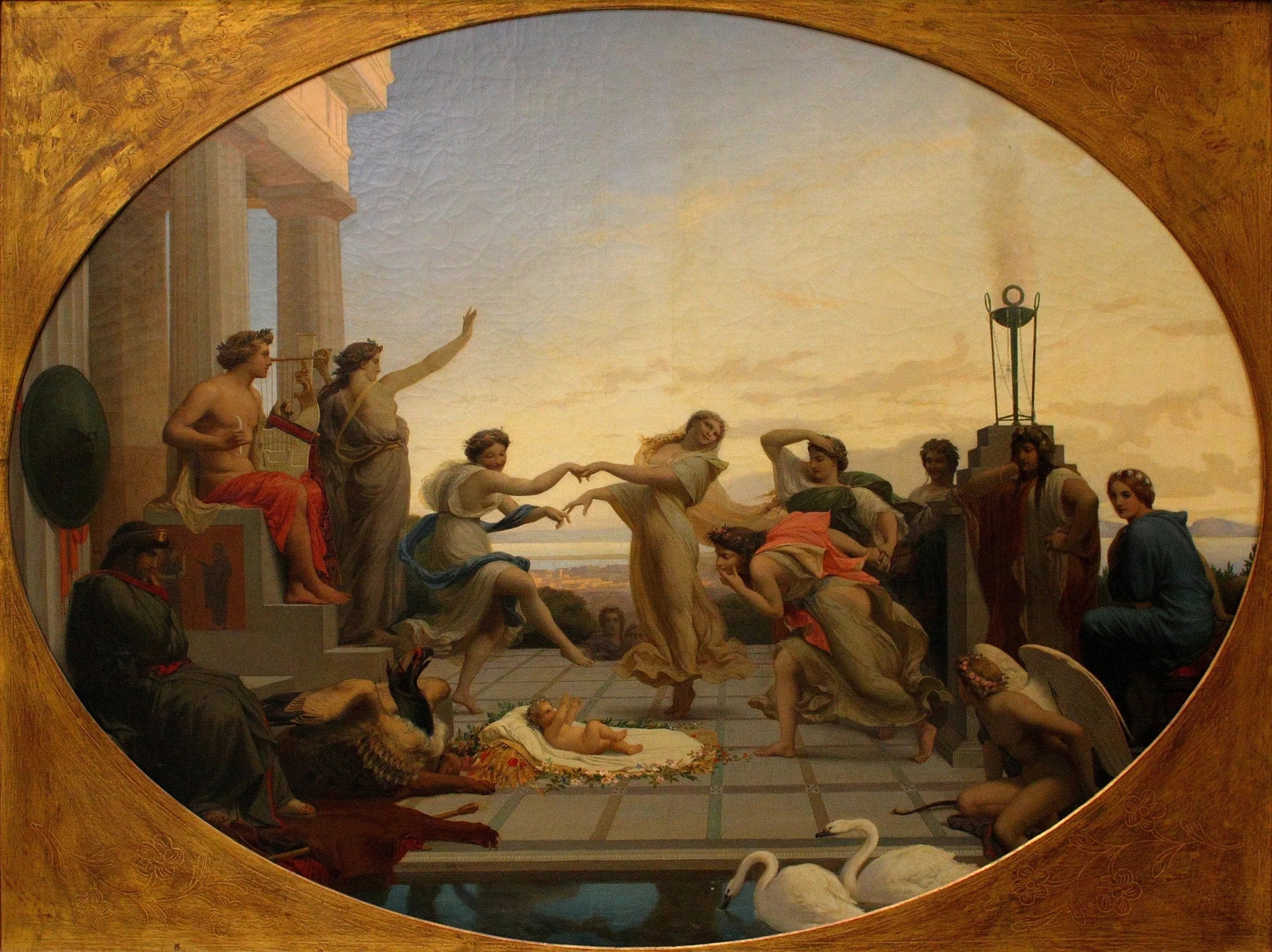 La Naissance de Pindare - Henri-Pierre Picou