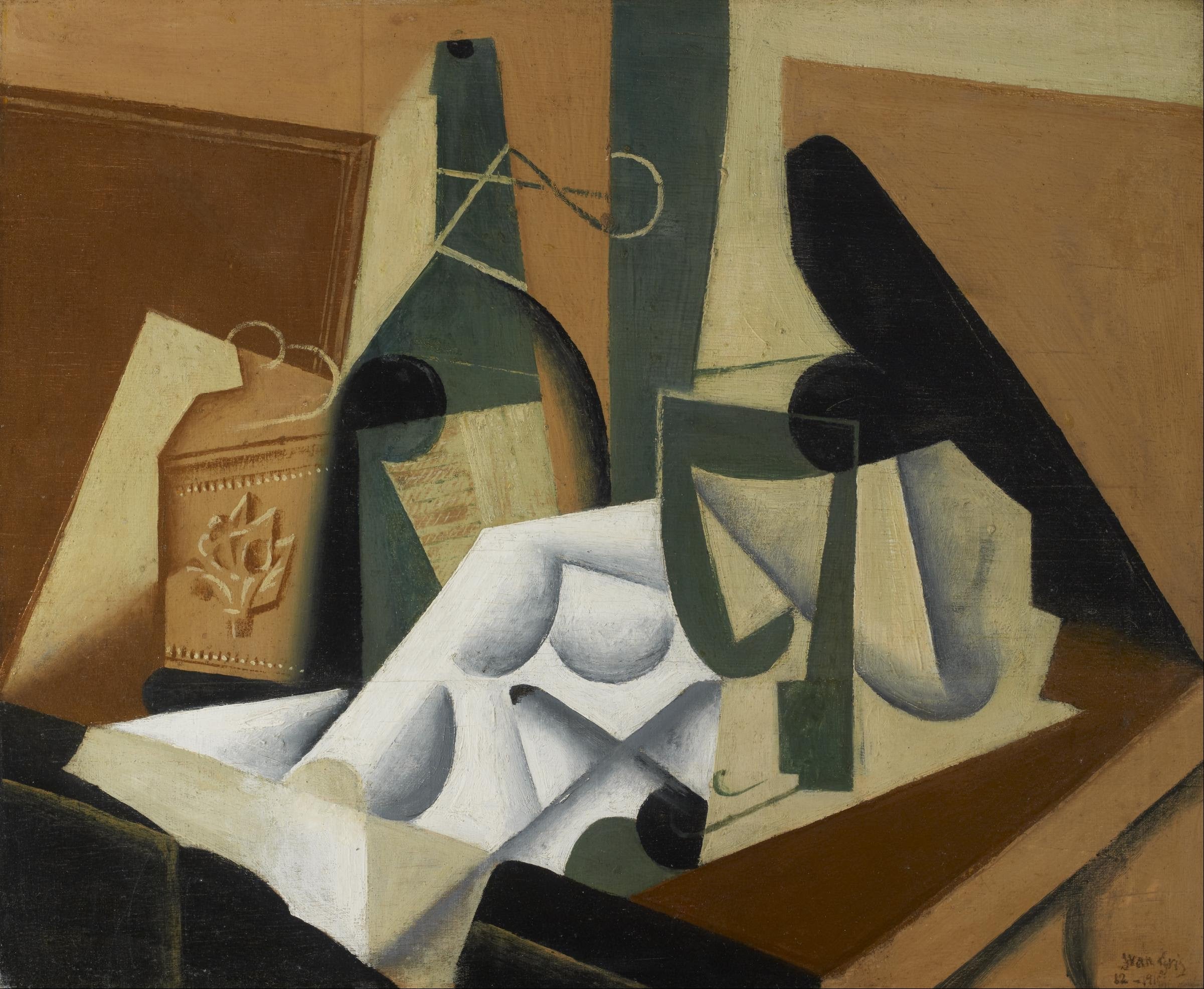 La nappe blanche - Juan Gris - Alpha Reproduction