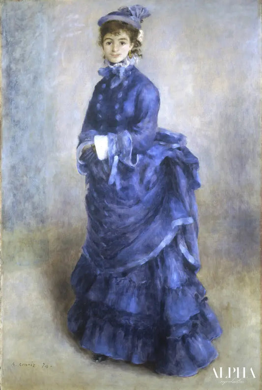 La Parisienne - Pierre-Auguste Renoir - Reproductions de tableaux et peintures haut de gamme