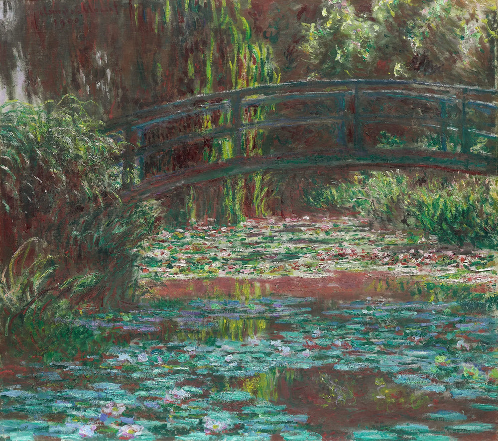 Reproduction du tableau « La piscine de l'eau - Claude Monet » par Alpha Reproduction en peinture à l’huile