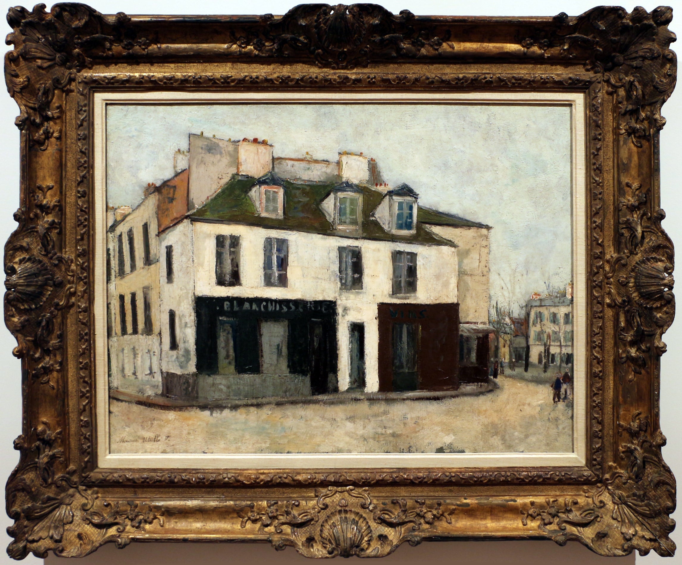 La Place du Tertre - Maurice Utrillo image 1 copie de tableau peinte à la main