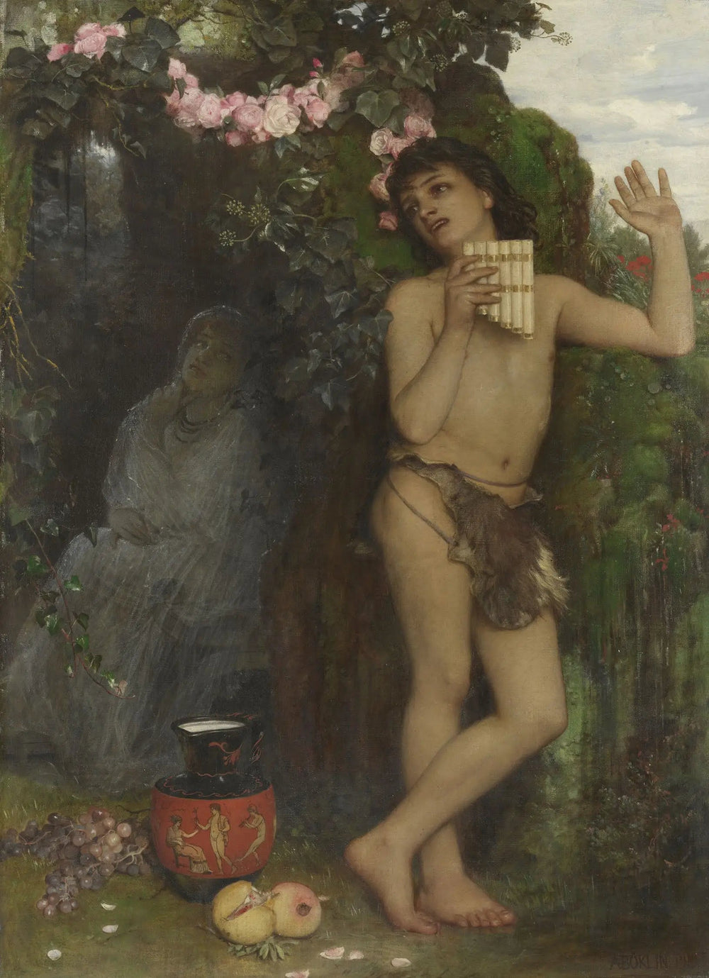 La plainte du berger - Arnold Böcklin - Alpha Reproduction