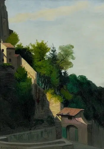 La Porte du Bulagaio Pérouse - Félix Vallotton - Alpha Reproduction