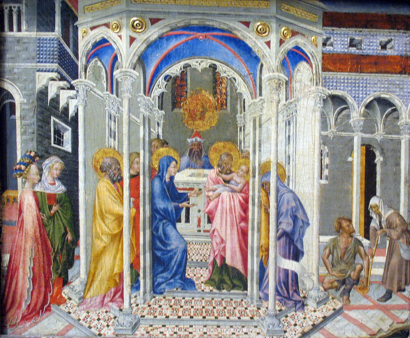 Презентация Иисуса в Храме - Giovanni di Paolo