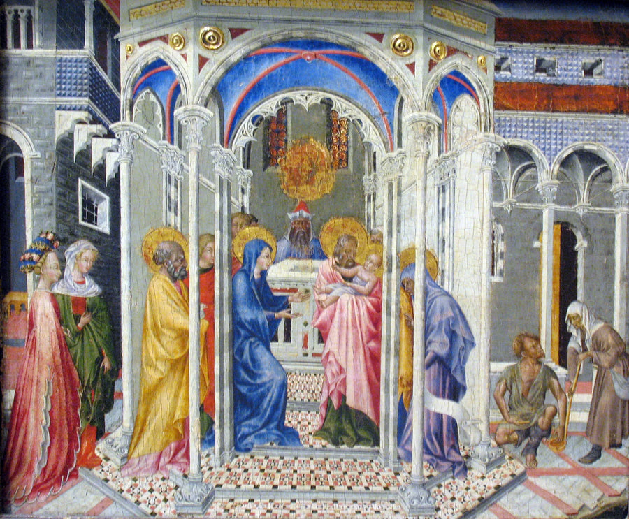 Презентация Иисуса в Храме - Giovanni di Paolo