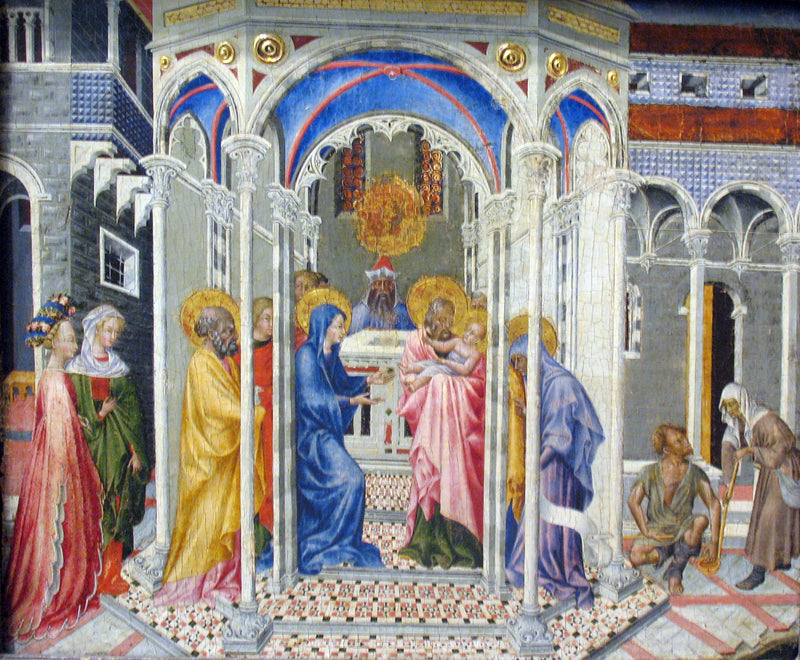 Презентация Иисуса в Храме - Giovanni di Paolo